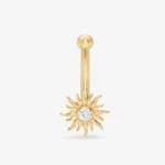 Piercing all'ombelico glow