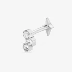 Buchi per piercing in titanio