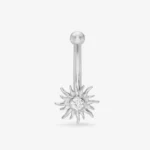Piercing all'ombelico glow