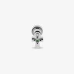 Piercing Ankh smeraldo