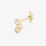 Buchi per piercing in titanio