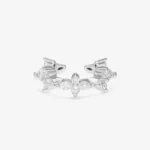 Earcuff con motivo floreale