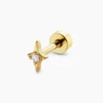 Piercing bella stella bianca